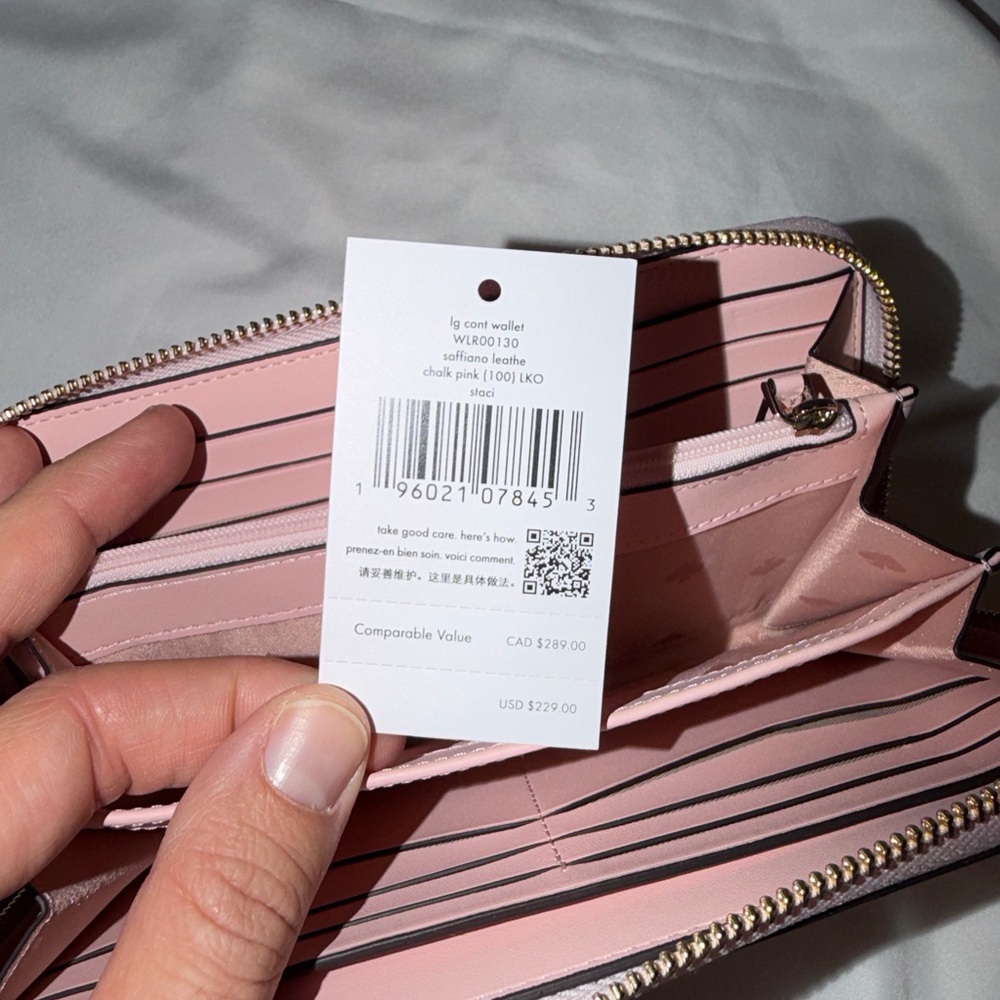 Kate Spade Blush Pink Wallet